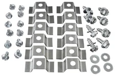 1966-67 CHEVELLE UPPER DASH TRIM & BEZEL HARDWARE