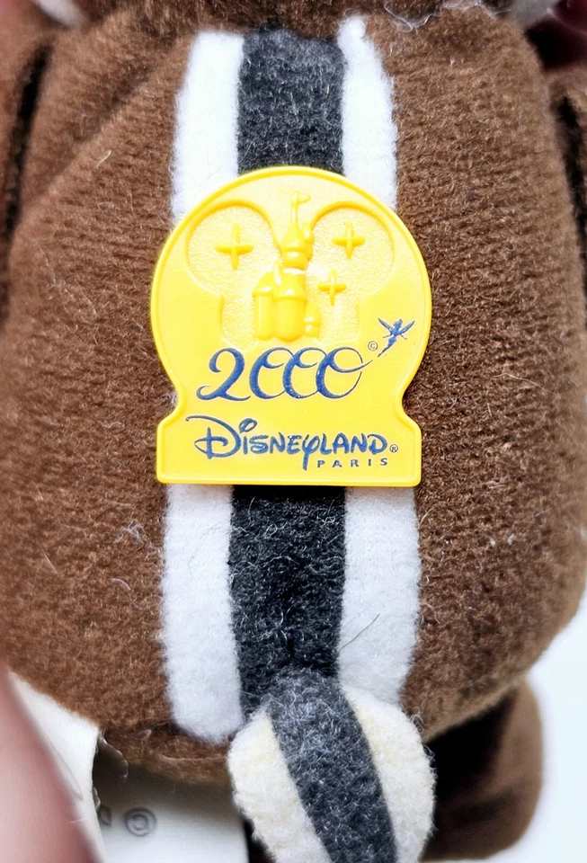 VTG McDonalds Happy Meal Soft Toys Disneyland Paris 2000 Set of 3 Good Condition - Image 4 of 4