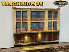 O Scale Trackside #5 Building Flat/Front Factory MTH Lionel