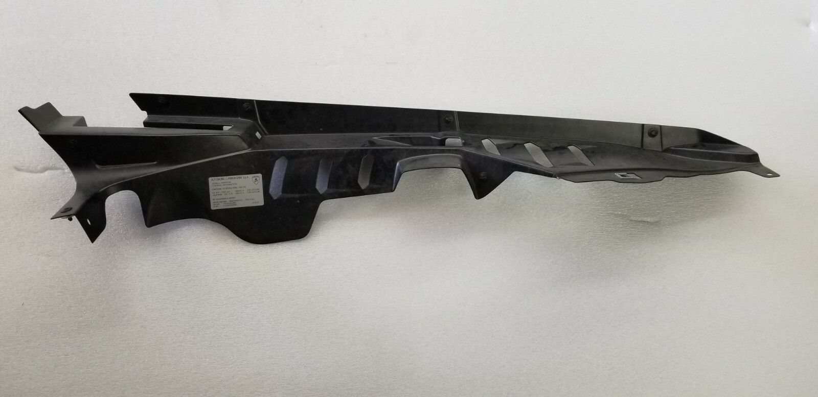 LAMBORGHINI HURACAN LP610 RIGHT RH FORGED CARBON ENGINE BAY PANEL OEM 4T0863082B