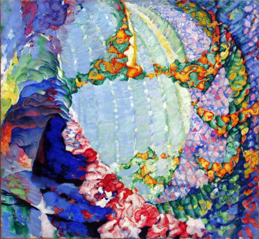 Cosmic Sprint Abstract Painting Frantisek Kupka 1913 Spiritual Art Cosmic Sprint Abstract Painting Frantisek Kupka 1913 Spiritual Art