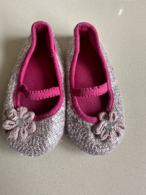 Monsoon Ballerina Shoes For Little Girls UK