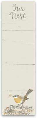 Primitive Sticky Notes Primitives By Kathy Our Nest Bird Magnetic List Notepad ~ Sticky Note ...