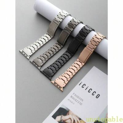 Metal Strap Watch Band For Apple Watch Series 10 9 8 7 6 5 4 3 SE 2 Ultra 46/49M