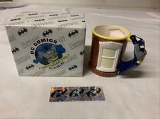 1991 DC Comics Batman Mug Limited Edition 1301/5000 In Original Box With Decals