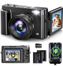 4K Digital Camera for Photography Autofocus 48MP Vlogging Camera for YouTube