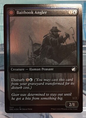 Magic - Baithook Angler - Uc/Foil/Kreatur - Innistrad: Double Feature - EN/NM