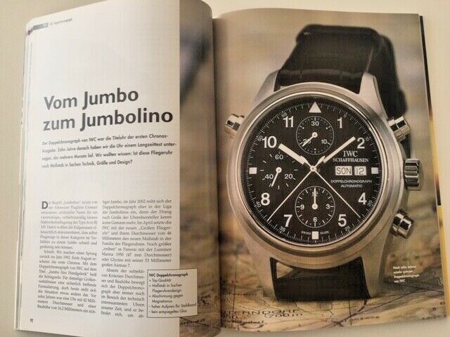 German watch magazin Magazine allemand de montres CHRONOS 5/2002
