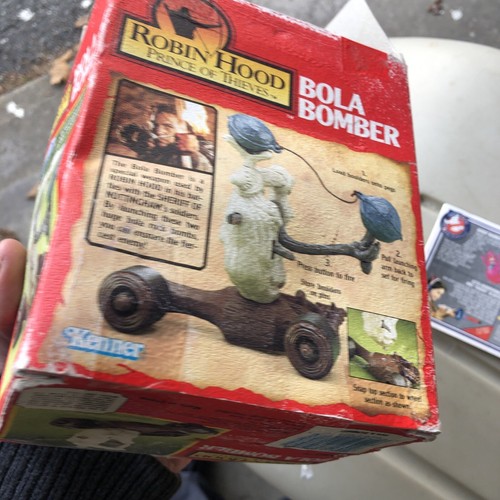 Bola Bomber Robin Hood Principe dei Ladri Playset 1991 Kenner anni 90 film - Foto 12 di 23