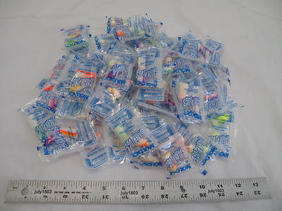 (50) Pair NEW Moldex Spark Plugs Foam Ear Plugs 6604 Uncorded, NRR33 33dB 