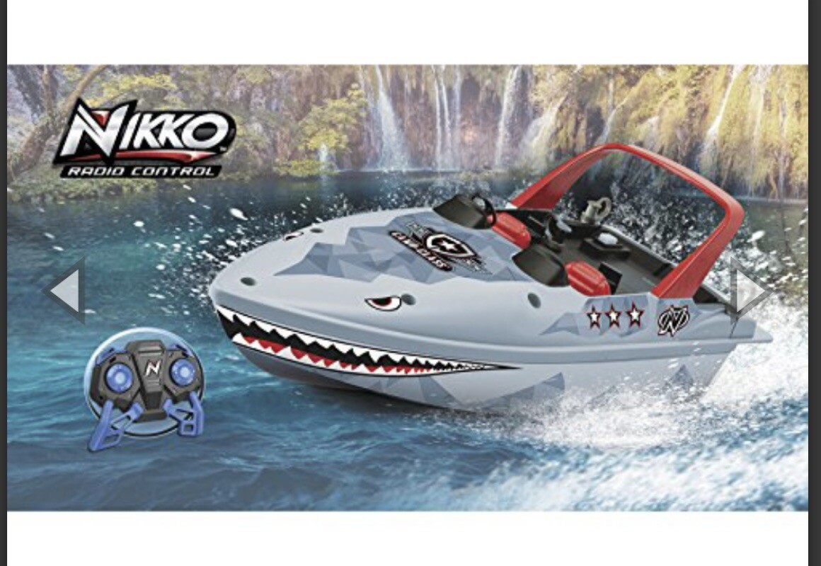 New Nikko Skipper Radio Control R/C Camo Class Stealth Boat Pro 1