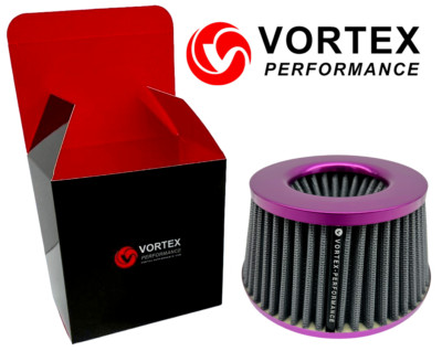 air filter SHORTY PRO adjustable 3 3.5 4 inch inlet PURPLE VP