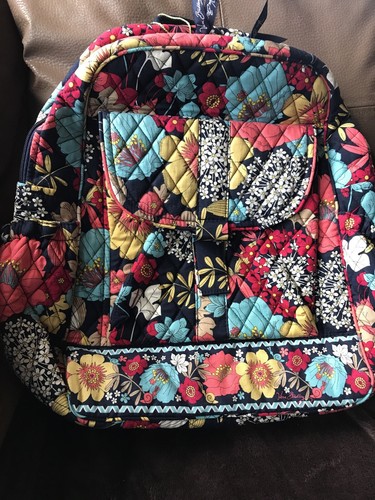 VERA BRADLEY Bookbag HAPPY SNAILS 