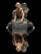 WETA Lord of the Rings Gollum and Smeagol 1/10 Mini Statue Set 257/549 SEALED