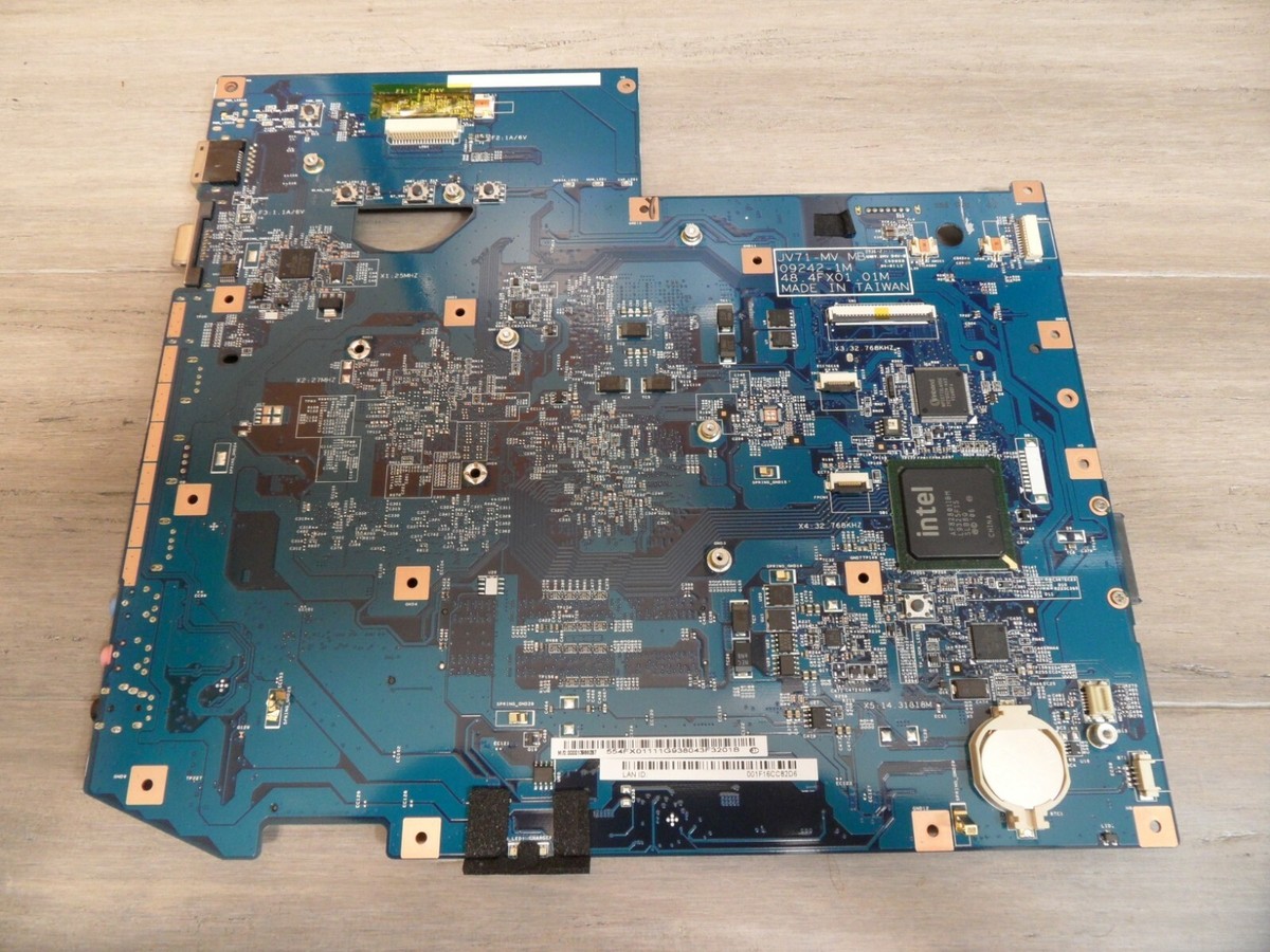 Parts - ACER ASPIRE 7736 7736Z MOTHERBOARD MBPJB01001 - JV71-MV MB 