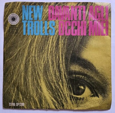 New Trolls - Davanti Agli Occhi Miei - Vinyl-Single  - 1969 - Cetra - Italien