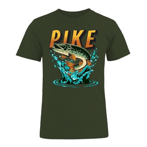 Camiseta Pike Divertida Northern Pike Pescador Camiseta Papá Pescador Pescador Abuelo - Imagen 19 de 41