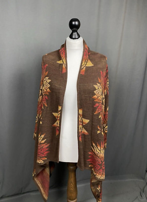 Ralph Lauren Denim&Supply Aztec Print Damen Cape Mehrfarbig Größe XS