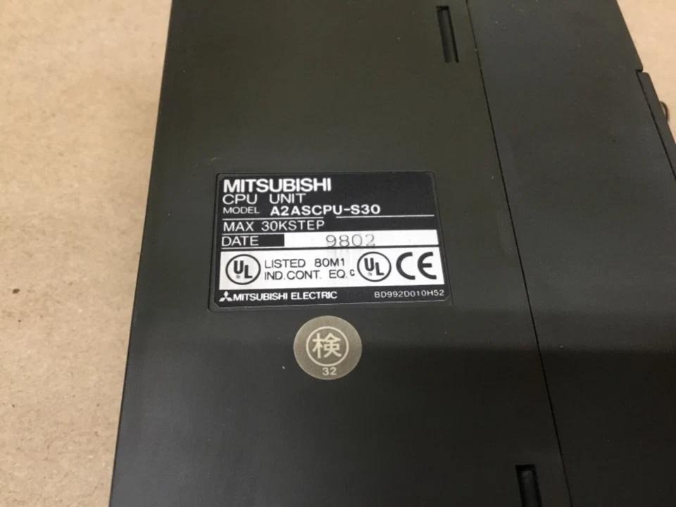 Mitsubishi Melsec A2ASCPU-S30 CPU Unit A2AS #18C47 - Image 2 of 4