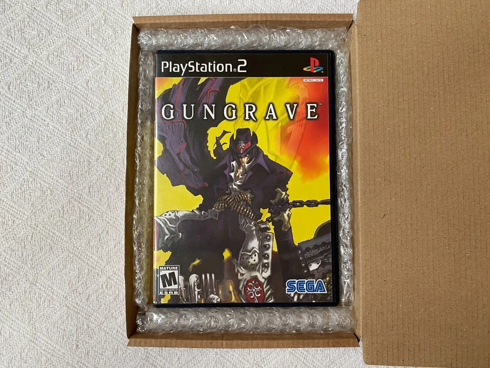Gungrave Sony PS2 - NTSC-U/C USA VGC CIB - High Quality Packing - Tracked - Image 2 of 4
