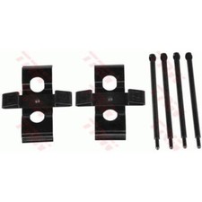 TRW Zubehörsatz Scheibenbremsbelag vorne für Mercedes-Benz S-Klasse W140 C140