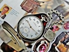 Nice Doxa pocket watch with metal holder from the 1920s