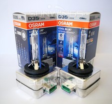 2pcs Pair Osram Xenarc D3s 66340cbi Cool Blue 5500k Hid Xenon Light Bulb