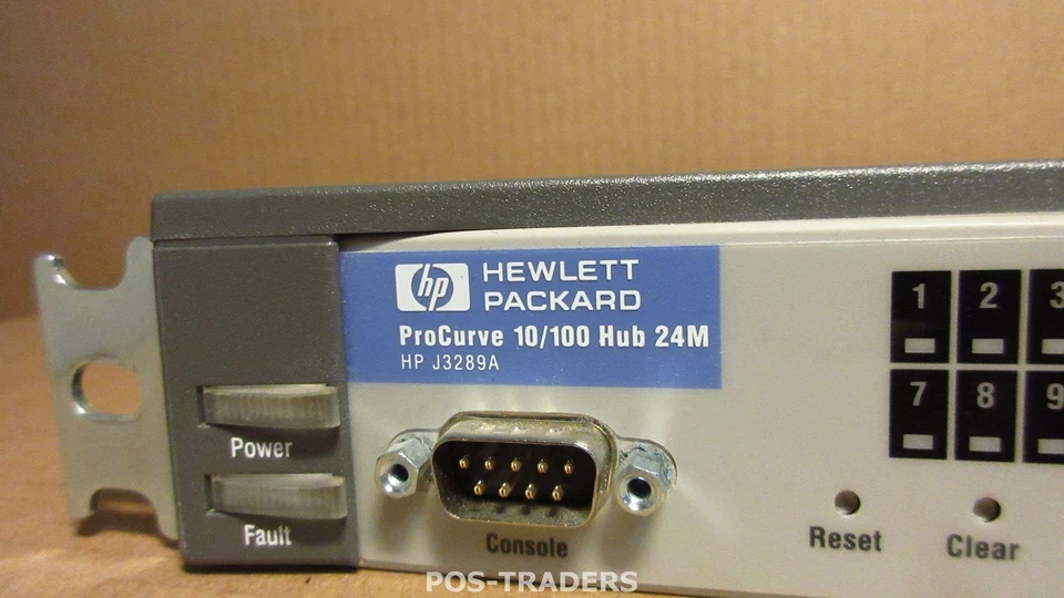 HP J3289A ProCurve 24M 24-Ports 10/100 External Hub Managed - Image 2 of 2