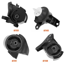 4Pcs Auto Engine Motor & Transmission Mount Set for Hyundai Tucson 2005-2009 Kia