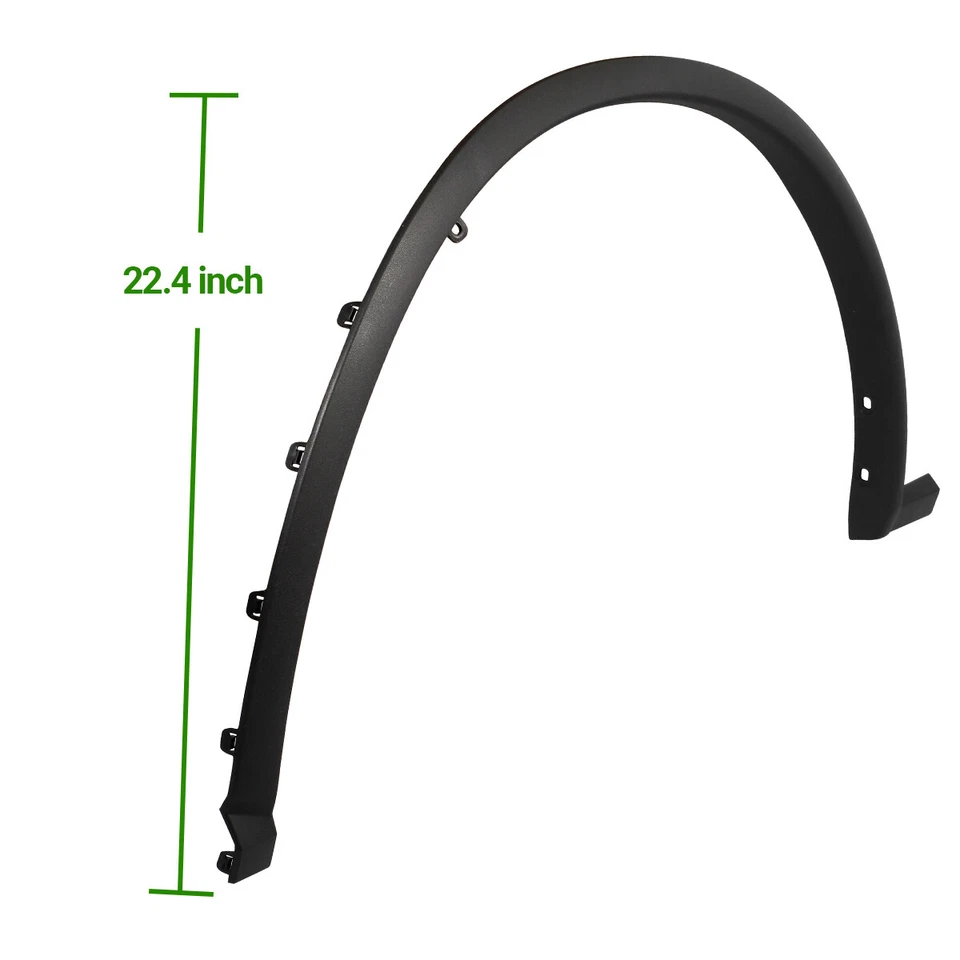 Guardabarros delantero acampanado moldura conductor izquierdo derecho para Nissan Murano 2015-2022 EE. UU. Foto 3 de 4