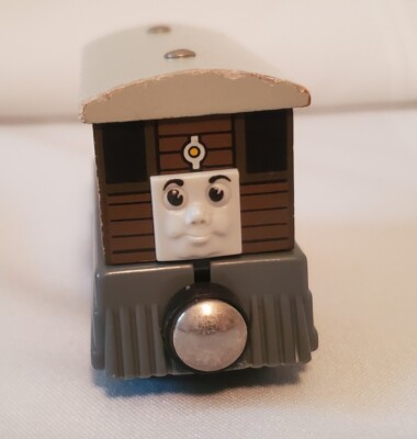 Thomas the Train Toby Tram Car Wooden Railway Tank Engine # 7 Friends 2001