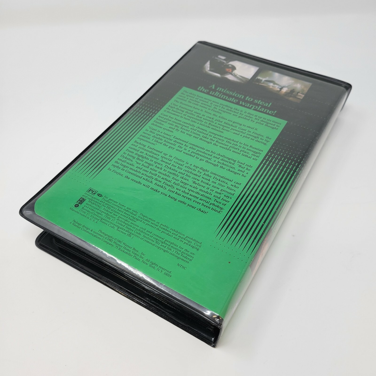 Rare Firefox Betamax Beta Tape Clint Eastwood Hard Clamshell Case eBay