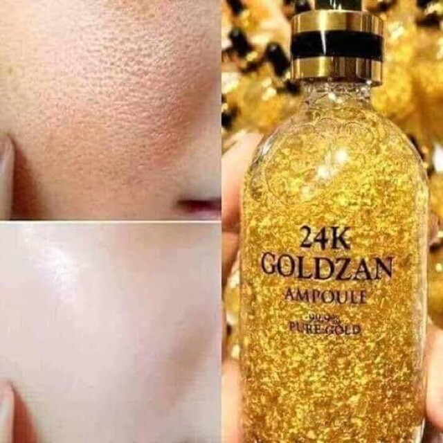 美容液  skin 24K Gold Ampoule 30ml 楽天市場】【入荷待ち】ゴールドザン セラム 24K 純金 水分供給