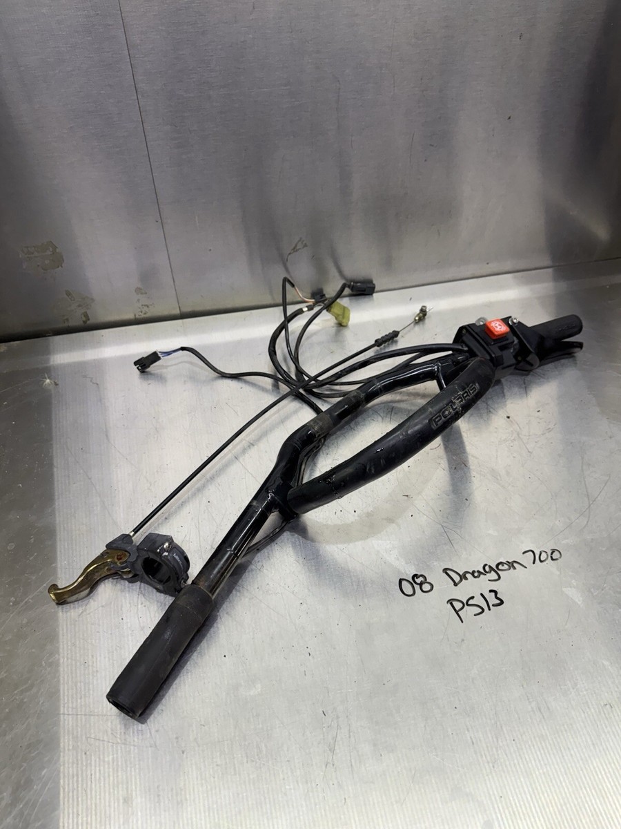 RMK出品 2007 08 POLARIS Iq RMK 600 700 800 Dragon Handlebars with Gold