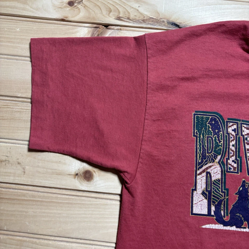 Camisa de Viaje Vintage Años 90 San Antonio River Walk Coyote Texas Destino Talla L Foto 2 de 4