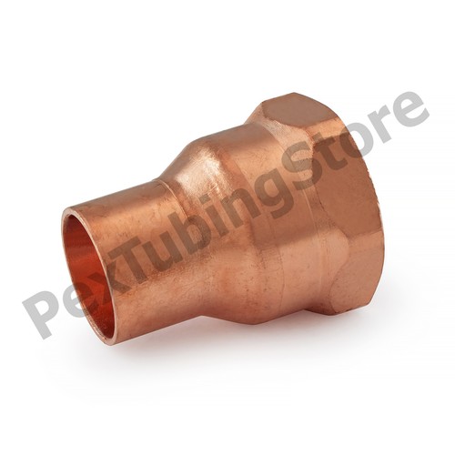 3/4" C x 1" Female NPT Threaded Copper Adapter
