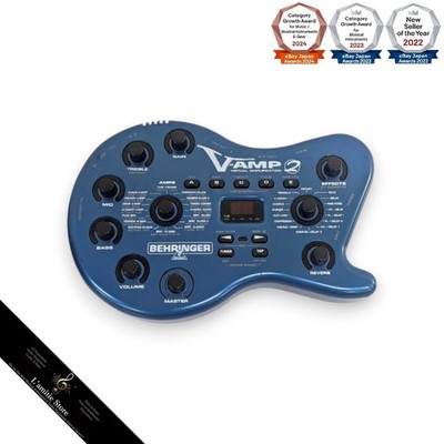 Behringer V-Amp2 Multieffektprozessor Effektter Blau VAmp2 Modeling Verstärker
