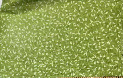 25-6-87 Cotton Fabric Fat Quarter-18 x 22'' spring green toned leaf design