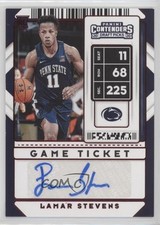 2020 Panini Contenders Draft Picks Game Ticket Red Lamar Stevens #108 Auto 0q3