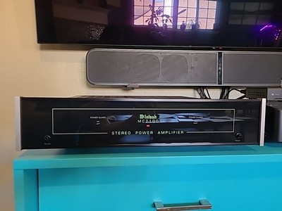 McIntosh MC7100  Power Amplifier Wide Face W/ Panloc - Near Mint Condition
