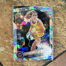 2025 Panini Prizm WNBA Sarah Ashlee Barker #31 Los Angeles Sparks RC Prizm