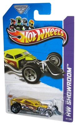 Hot Wheels HW Showroom (2012) Yellow Surf Crate Toy Car 187/250