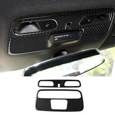 Carbon Fiber Front Reading Light Lamp Panel Cover For Chevrolet Camaro 2016-2022 Carbon Fiber Front Reading Light Lamp Panel Cover For Chevrolet Camaro 2016-2022
