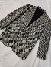 Men Boss Blazer Multicolor Wool 46 / 3XL / 54