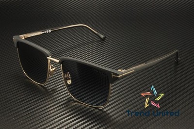 Tom Ford Hudson FT0997 H 02D Matte Black Smoke Polarized 55 mm Men's Sunglasses