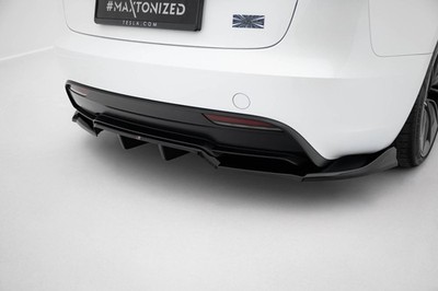 Maxton Design Diffusor Heckansatz V.1 passend für Tesla Model 3 Performance Mk1