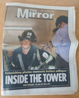 The SPIEGEL Zeitung 14. SEPTEMBER 2001 Inside the Tower Terroranschlag auf USA