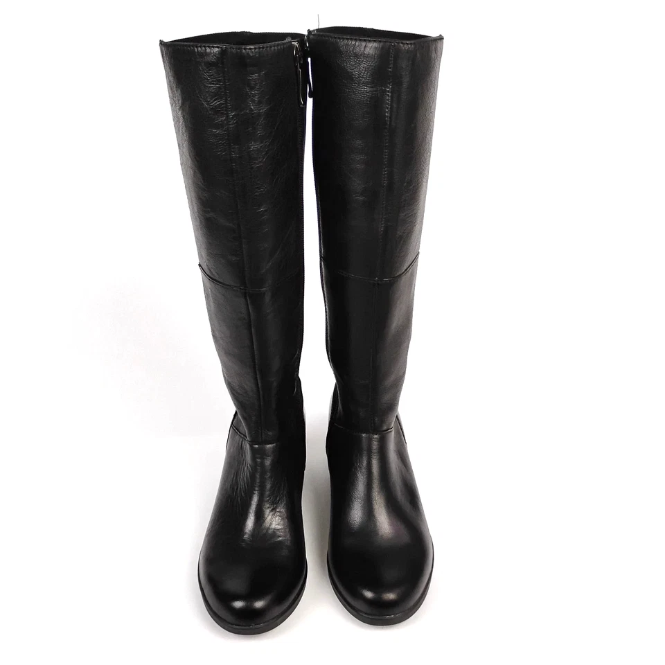 Dansko Tall Boots Womens 36 Celestine Black Burnished Nubuck Leather US 5.5-6 - Image 2 of 4