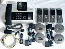 Gigaset DX800A All in One Telefonanlage: VoIP, ISDN, DECT + 4x CL660HX Mobilteil