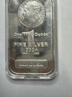 Morgan Dollar Bar-1 Troy oz. .999 Fine Silver-Mint Sealed ONE DAY SHIP. USA